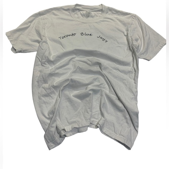 💛 Custom Toronto Blue Jays White T-Shirt XL - Picture 1 of 8